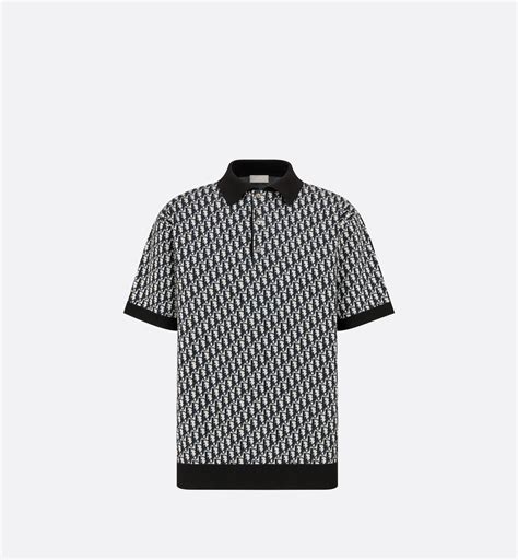 dior oblique polo shirt.